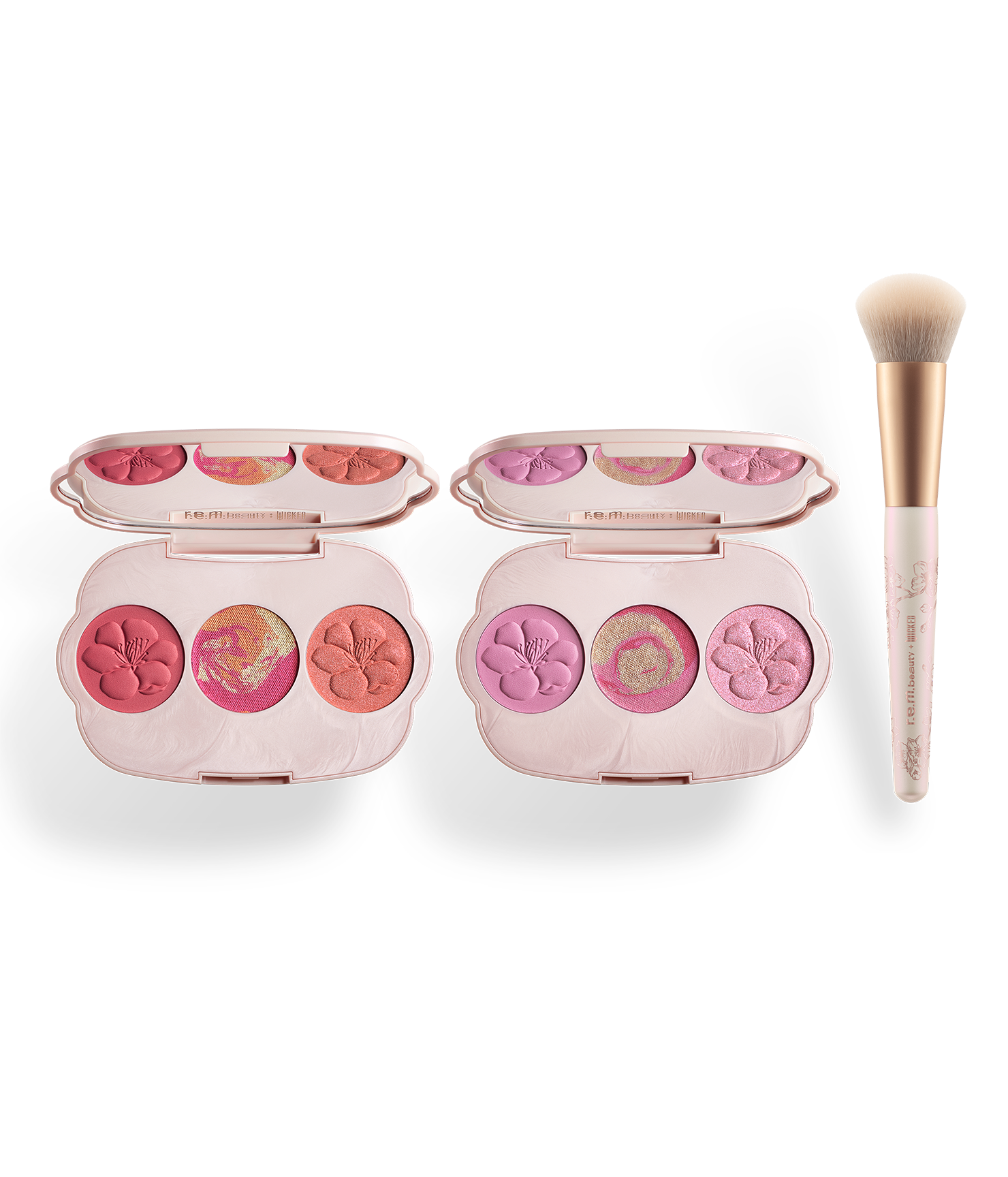 r.e.m. beauty x Wicked: For Good couldn't be lovelier blush set