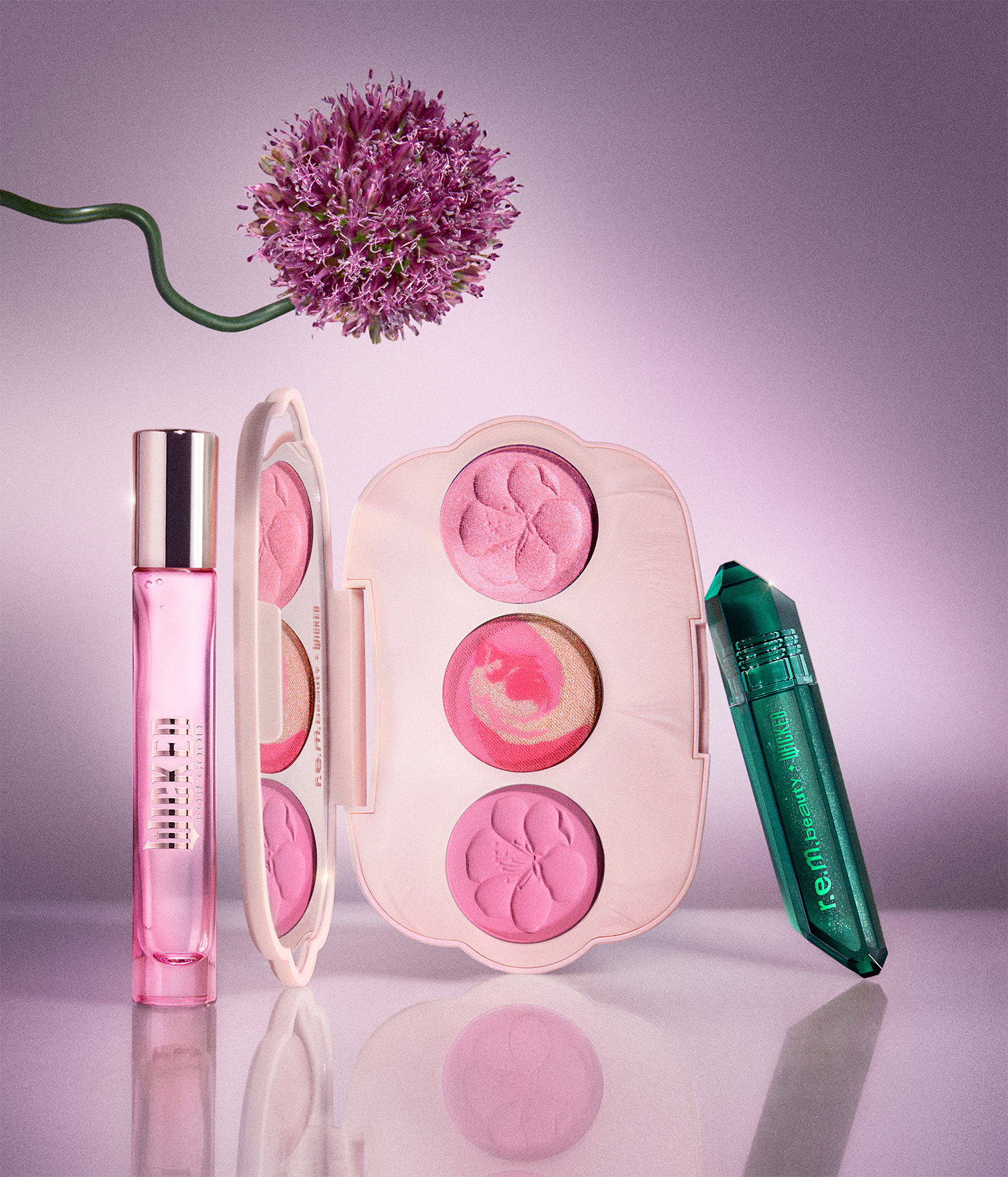 r.e.m. beauty x Wicked: For Good you've been glinda-fied! fragrance & makeup set - 图片 5