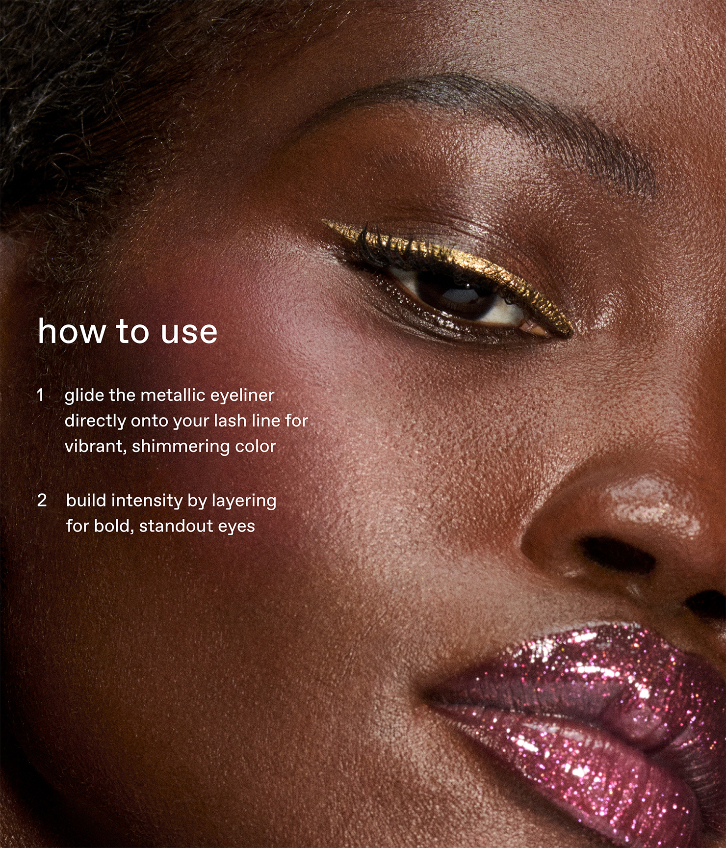 r.e.m. beauty x Wicked: For Good Emerald City Metallic Eyeliner Set - 图片 7