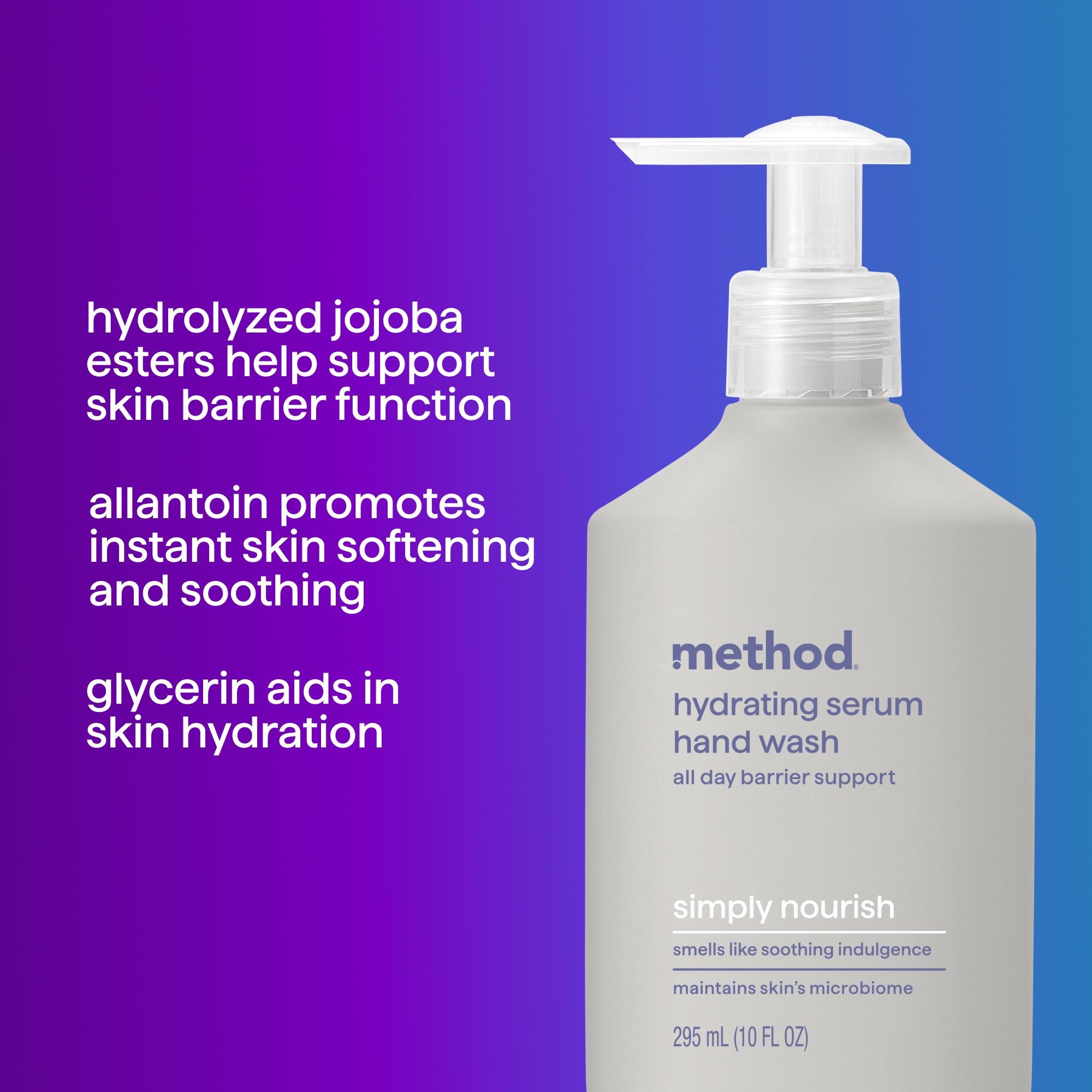 hydrating serum hand wash - simply nourish. 10 oz - 图片 8