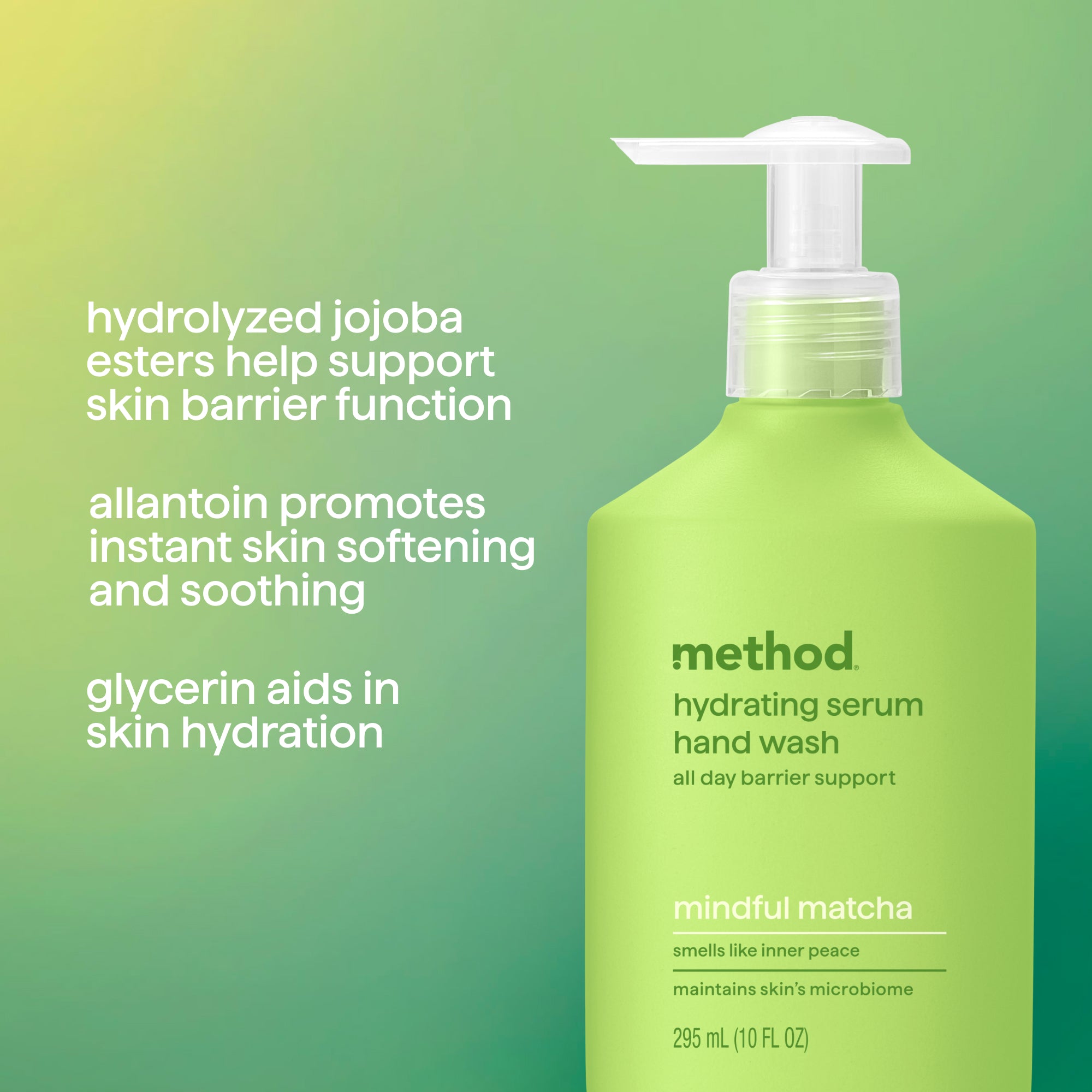 hydrating serum hand wash - mindful matcha. 10 oz - 图片 8