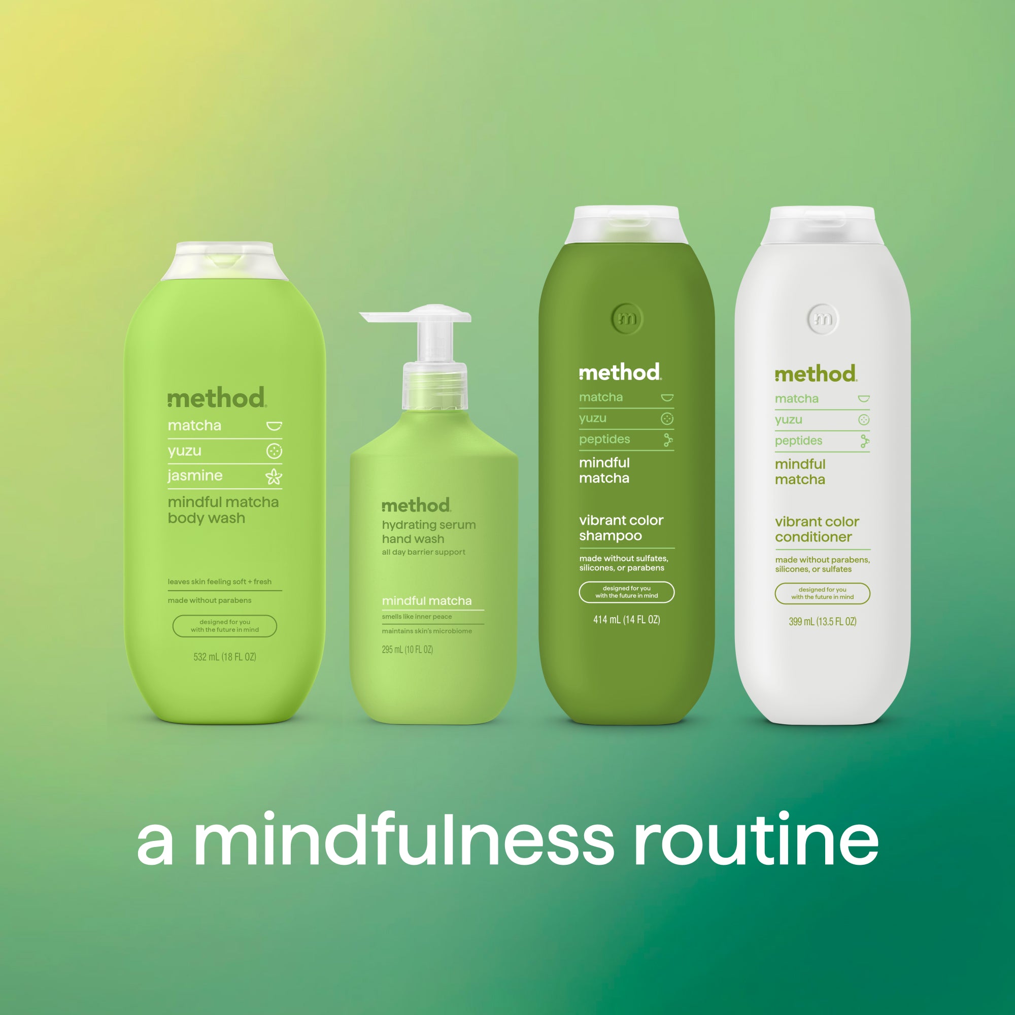 hydrating serum hand wash - mindful matcha. 10 oz - 图片 6