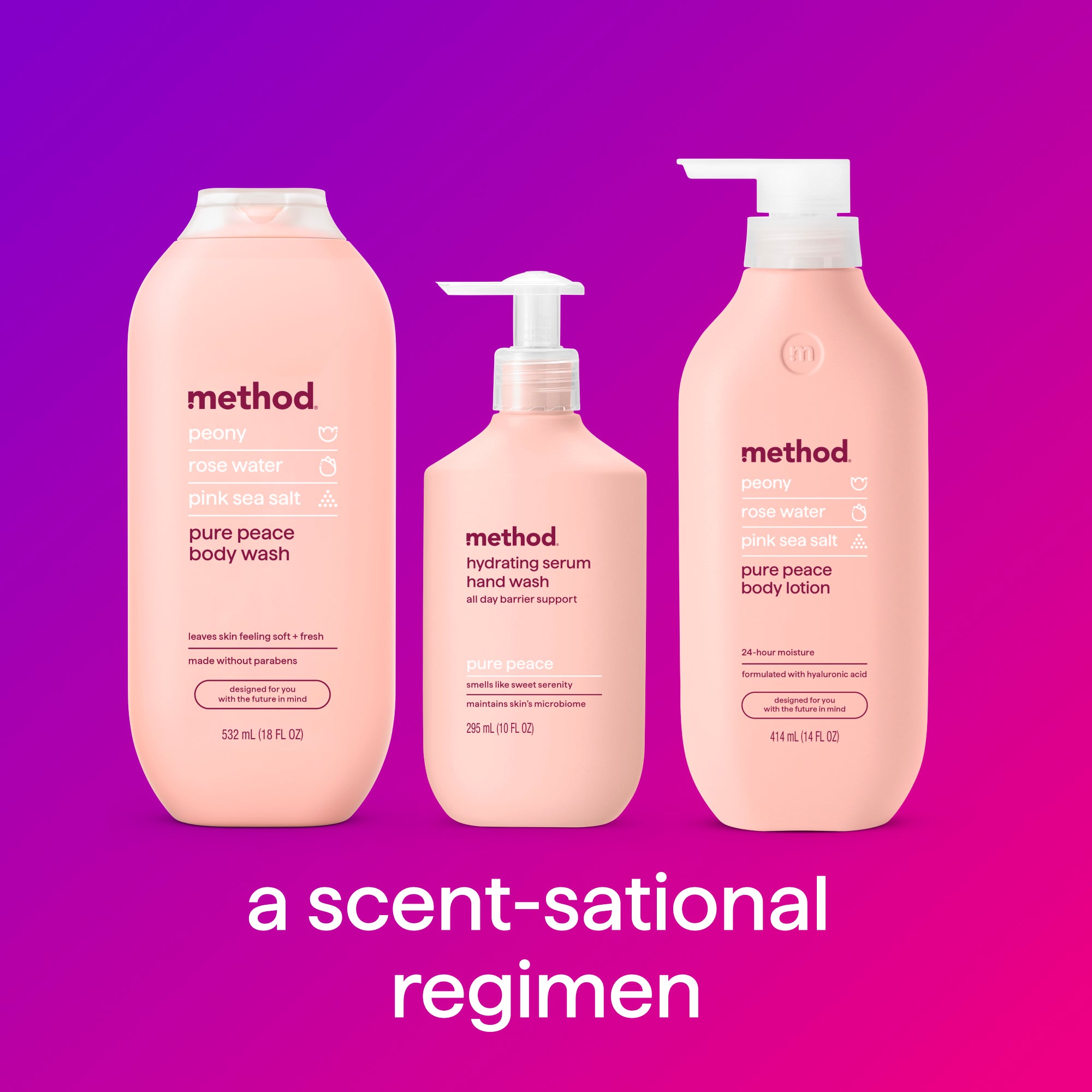 hydrating serum hand wash - pure peace. 10 oz - 图片 9