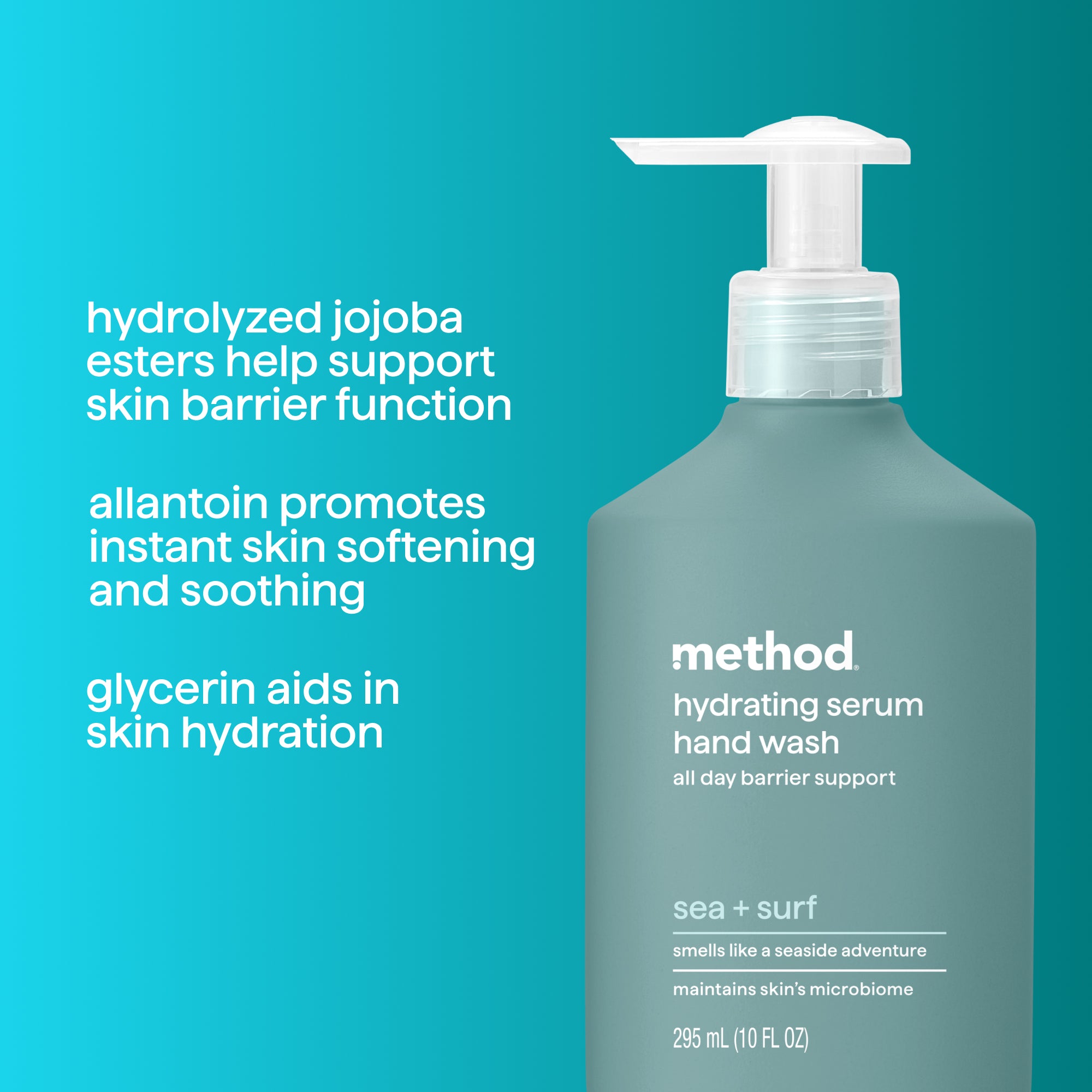 hydrating serum hand wash - sea + surf. 10 oz - 图片 7