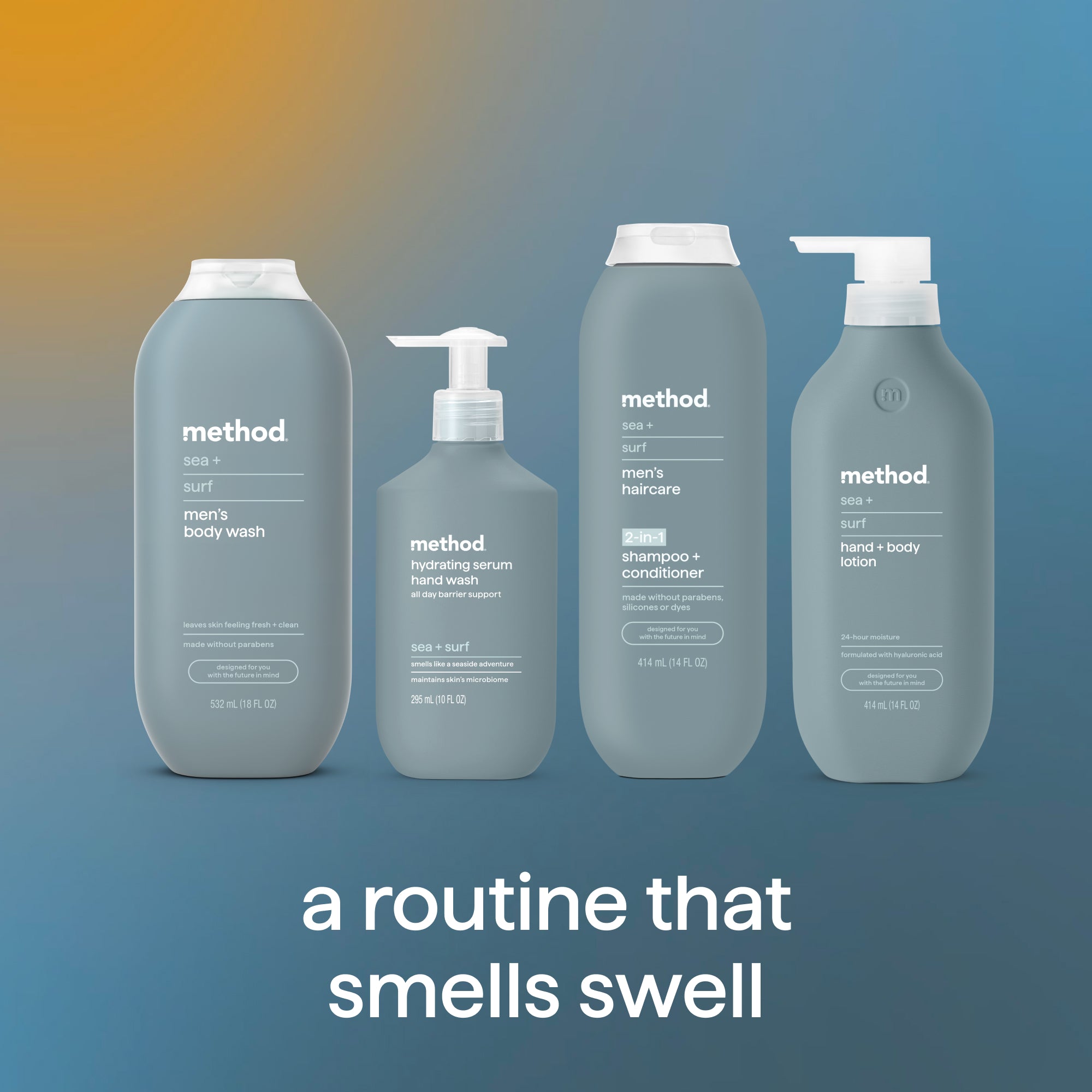 hydrating serum hand wash - sea + surf. 10 oz - 图片 6