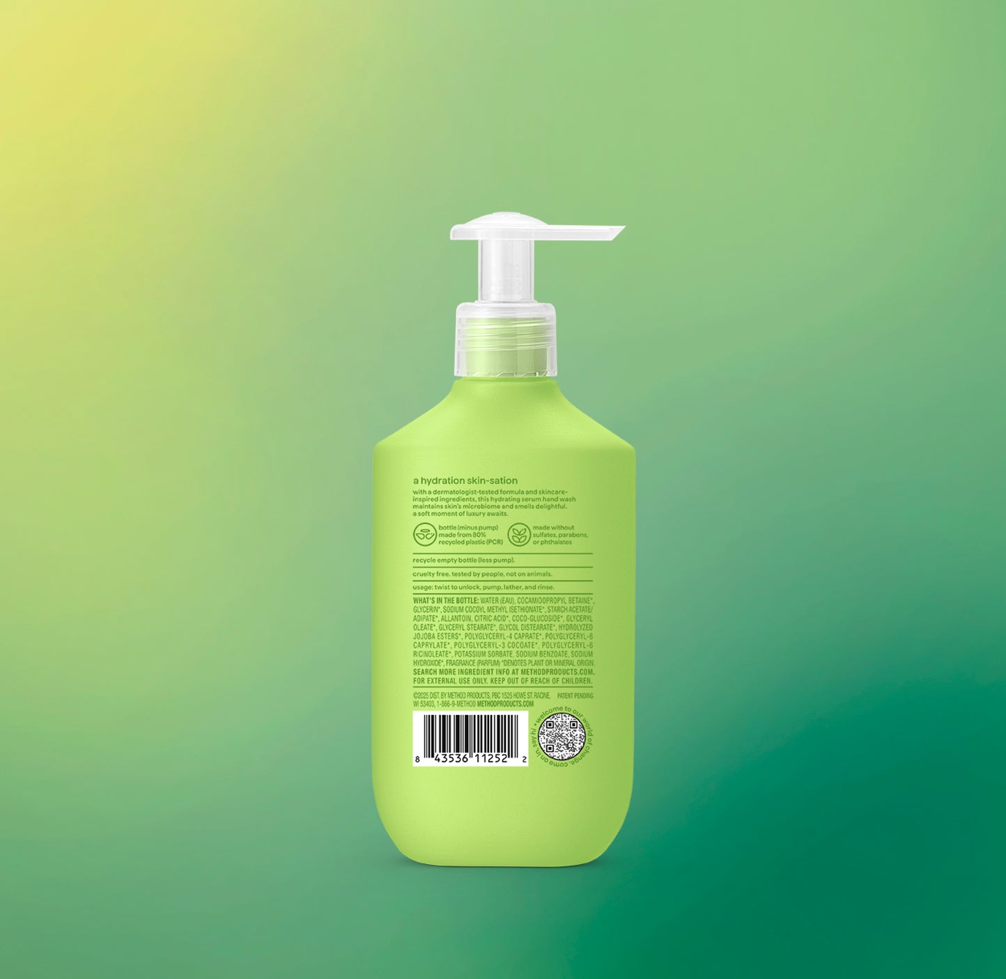 hydrating serum hand wash - mindful matcha. 10 oz - 图片 3