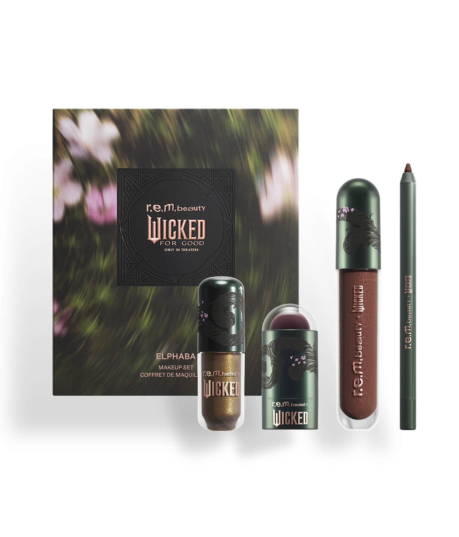 r.e.m. beauty x Wicked: For Good Elphaba Makeup Set