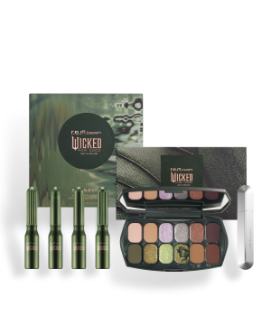 r.e.m. beauty x Wicked: For Good welcome to oz eyeshadow & eyeliner set