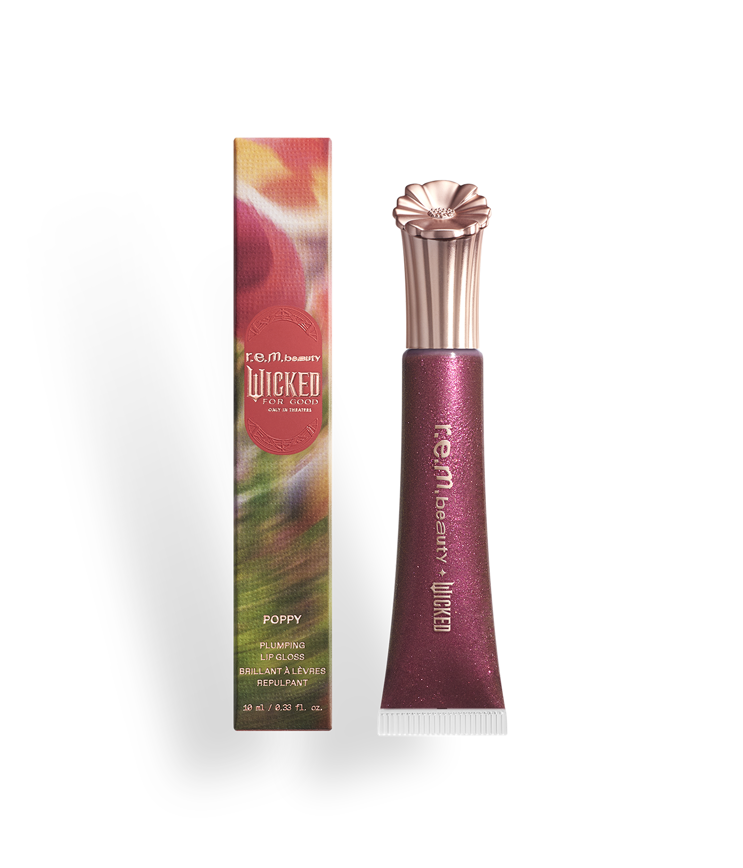 r.e.m. beauty x Wicked: For Good Poppy Plumping Lip Gloss - 图片 2